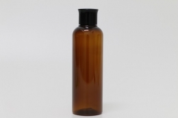 왕관캡 PET 200ml 원형갈색용기(C)