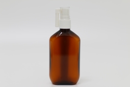 코스프레이(B) PET 100ml 갈색납작용기(A)