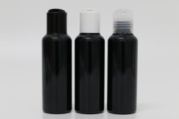 프레스캡 PET 100ml 원형검정용기(C)