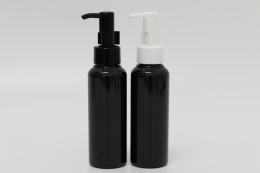 오일펌프 PET 100ml 원형검정용기(C)