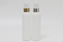 금속에센스펌프 PE 150ml 원형백색용기(L)