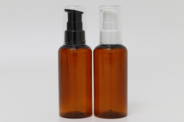 에센스펌프 PET 80ml 원형갈색용기(R)