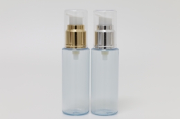금속에센스펌프 PET 50ml 원형각연블루용기