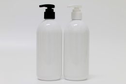디스펜서(M2) PET 390ml 원형백색용기