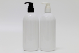 디스펜서(M3) PET 390ml 원형백색용기