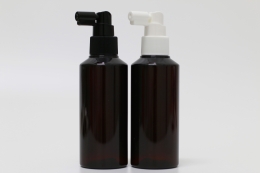 헤어스프레이 PET 150ml 원형진갈색A형용기