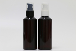 에센스펌프 PET 150ml 원형진갈색A형용기
