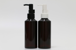 오일펌프 PET 150ml 원형진갈색A형용기