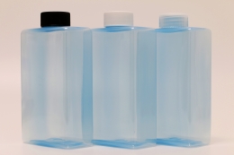 일반캡(톱니) PET 500ml 사각납작연하늘용기(Y)
