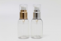 금속에센스펌프 PET 50ml 원형투명용기(B)