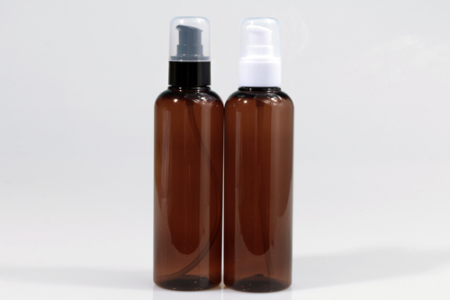 에센스펌프 PET 200ml 원형갈색용기(C)