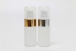 금속에센스펌프 PE 25ml 원형백색용기