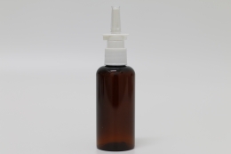 코스프레이 PET 80ml 원형 짙은 갈색용기(R)