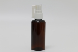 코스프레이(B) PET 80ml 원형 짙은 갈색용기(R)