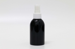 각진 스프레이 PET 120ml 원형검정용기(C)★