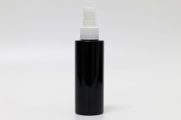 각진 스프레이 PET 120ml 원형각검정용기★