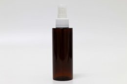 각진 스프레이 PET 120ml 원형각갈색용기★