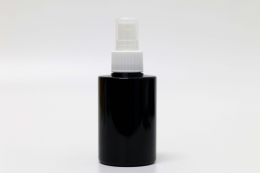 각진 스프레이 PET 120ml 원형검정용기★