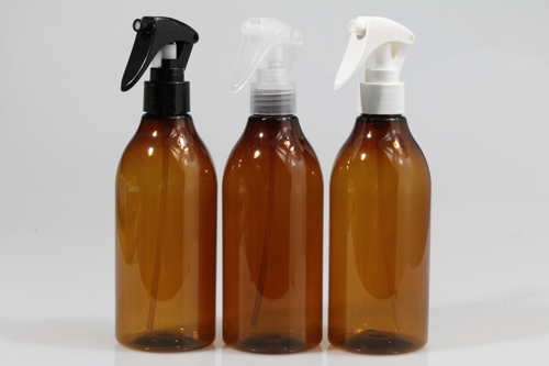 미니건스프레이 PET 300ml 원추갈색용기