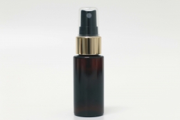금속스프레이(금장/검정) PET 30ml 원형갈색용기(F)