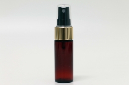 금속스프레이(금장/검정) PET 20ml 원형갈색용기