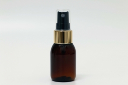 금속스프레이(금장/검정) PET 30ml 원형갈색용기(B형)