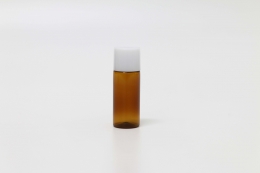 샘플 PET 8ml 원형갈색용기