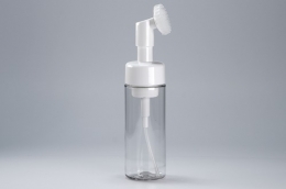 브러쉬형 거품펌프 PET 150ml 원형투명용기