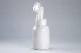 브러쉬형 거품펌프 PET 300ml 원형백색용기