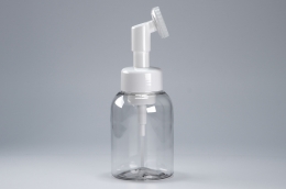 브러쉬형 거품펌프 PET 300ml 원형투명용기