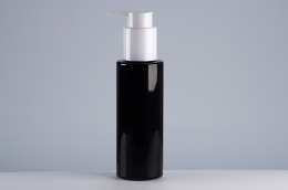 오일펌프(E형) PET 120ml 원형각검정용기