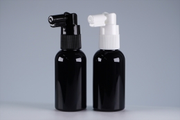 헤어스프레이 PET 50ml 원형검정용기(R)