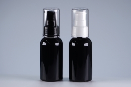 에센스펌프 PET 50ml 원형검정용기(R)