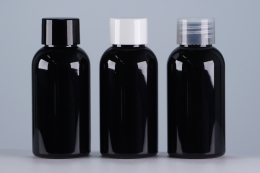 일반캡(민자) PET 50ml 원형검정용기(R)