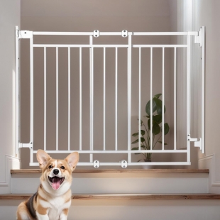 펫토피아 폭조절 완전개방형 반려동물 안전문