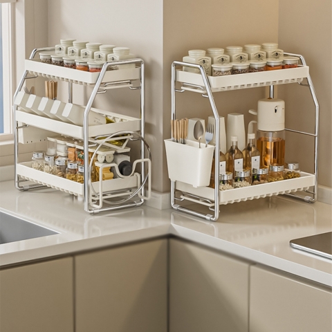 르노 주방 조립식 대용량 철제 정리 선반