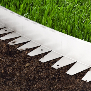 브릭 스텐 잔디 엣지 화단 경계 분리대 가든 정원 마당 테두리