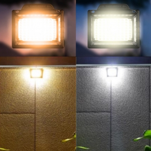 큐릿 분리형 클립 태양광 LED 사각 조명