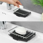 에코솝 스텐 비누받침대 물빠짐 비누거치대 욕실 비누곽 홀더 트레이