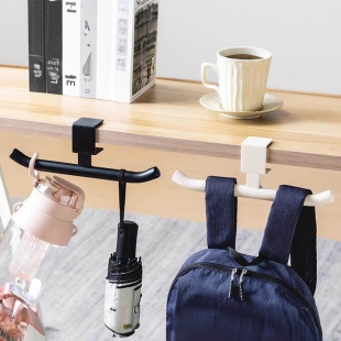 요네 무타공 가방걸이 책상 걸이 홀더 데스크테리어 클램프형 가방홀더 수납
