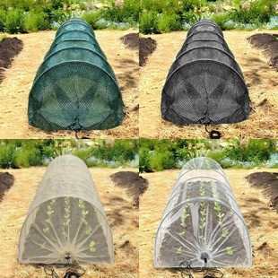 아이번 미니 원터치 비닐하우스 투명 온실 가든 터널 식물 보호막 벌레 차단 보온