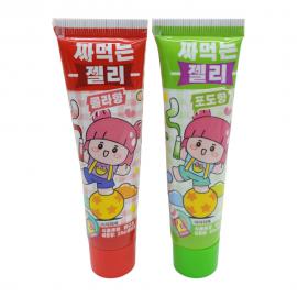 튜브형 짜먹는 젤리 포도향 콜라향 어린이간식