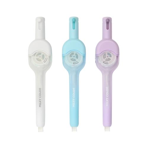 2000 밀키컬러 노크식 수정테이프