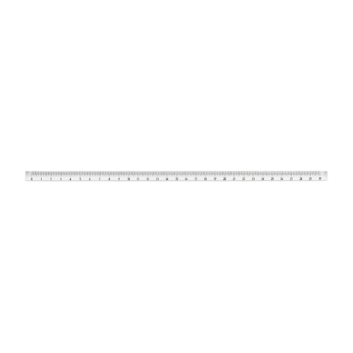 3500 비움 투명 사각직자 30cm