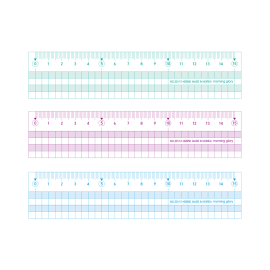 1500 컬러 방안자(15cm)