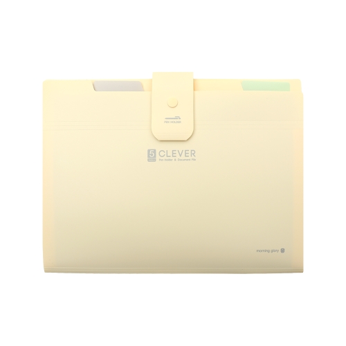 4500 클레버 5분류 간편 도큐멘트화일(아이보리)