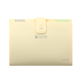 6500 클레버 12분류 간편 도큐멘트화일(아이보리)