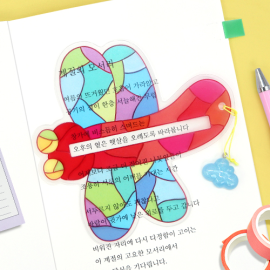 잠자리 문장 책갈피