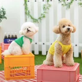 펫츠랜드 와플크롭쿨링나시티 3 color S-2XL