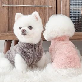 펫츠랜드 소프트후리스집업 3color S-2XL (국내생산)